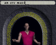 an orc mask